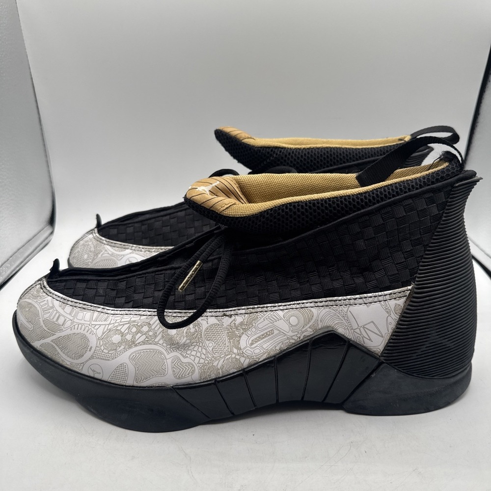 Size 13- Air Jordan 15 Retro LS "Laser" 2007 Pre Owned - 317274-071 - Picture 3 of 10